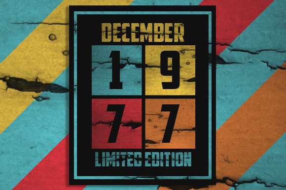 Retro December 1977 Limited Edition Review