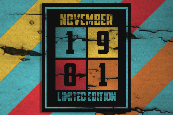 Retro November 1981 Limited Edition