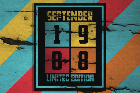 Retro September 1988 Limited Edition
